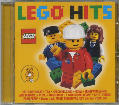 LEGO HITS – Kokoelma-CD 2008 - Risto Räppääjä, Nightwish ym.