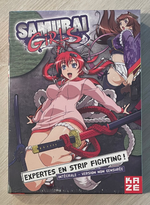 Hyakka Ryôran: SAMURAI GIRLS (3DVD) Sensuroimaton! (UUSI)