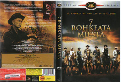 7 Rohkeata Miestä (22 441) k -FI- DVD suomik. yul brynner 1