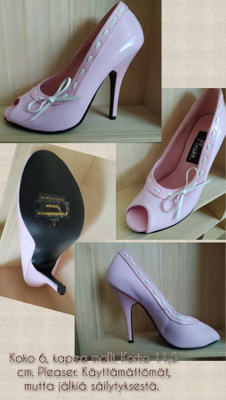 Pleaser korkkarit koko 6