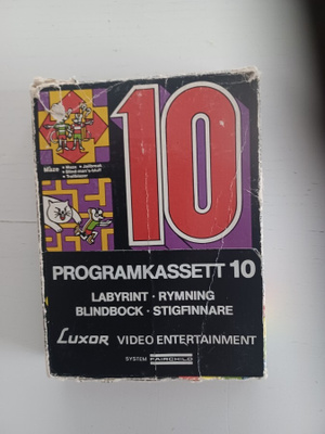 Fairchild Channel F - Videocart 10 ( CIB )