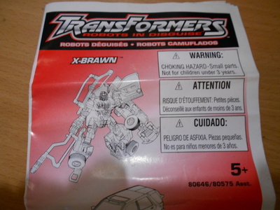 Transformers Robots In Disguise  X-Brawn ohje