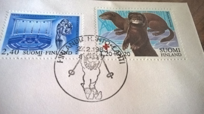 Kuori Finlandia hiihto 10 vuotta 1983 erikoisleimalla