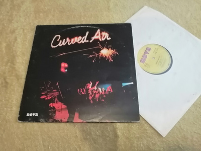 CURVED AIR - Live LP