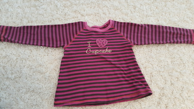 Cupcake  paita  koko 122cm