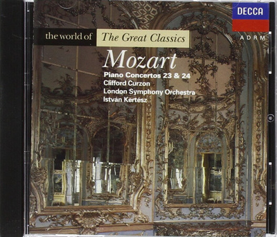 Mozart – Piano Concertos 23 & 24 - Schubert - CD  (DECCA)