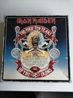 Iron maiden first ten years lp boxi