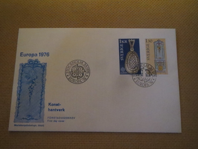 Ruotsi: FDC Europa - taidekäsityö