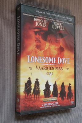 DVD Lonesome Dove Vaarojen maa osa 1 ( 1989 uusi )