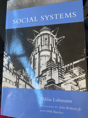 Niklas Luhmann: Social Systems