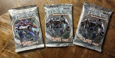 Transformers 3D Battle-Card Game , kortit