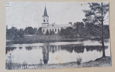 Sotkamo, kirkko ja lähiympäristöä, mv pk, p. 1947