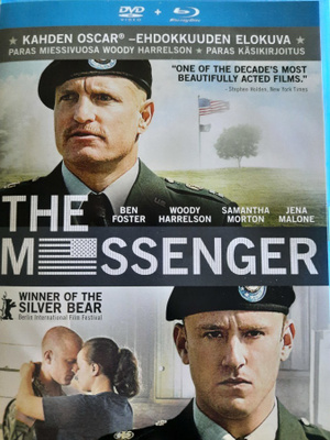 The Messenger dvd + Blu-ray