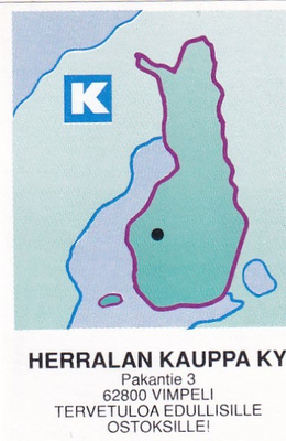 Vimpeli. Herralan Kauppa Ky     7/3