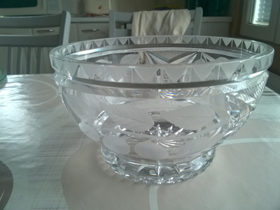 Riihimäen Lasi - Virpi Kulho ( 20 cm )