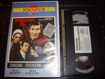 VHS : Donovan - Pentagonin agentti ( Sis. postikulut )