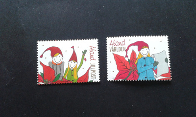 åland 2009 julpost ja världen**