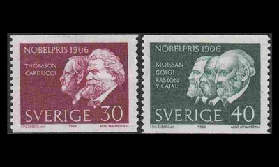 Ruotsi 566-7 ** Nobel-voittajia (1966)
