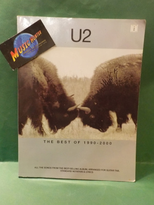 U2 - THE BEST OF 1990-2000 NUOTTIKIRJA