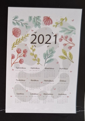kalenteripyyhe 2021