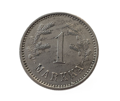 1 Markka 1924 - Hyväkuntoinen "hevosmarkka"!