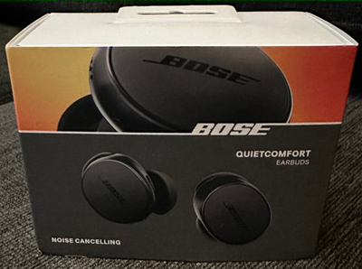 Bose QuietComfort langattomat nappikuulokkeet - mustat