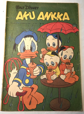 Aku Ankka  10A  1956