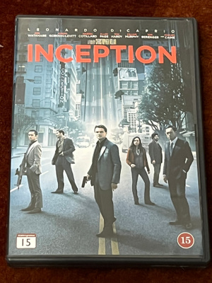 INCEPTION - DVD - leonardo dicaprio
