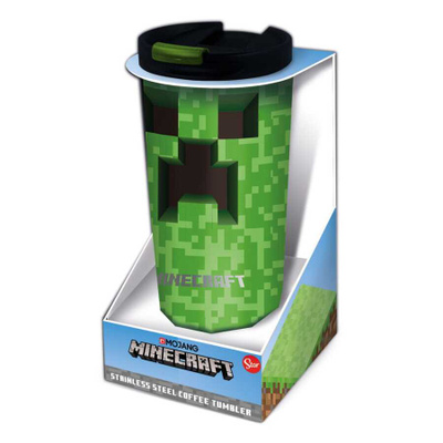 MINECRAFT STAINLESS STEEL TRAVEL TUMBLER CREEPER	(51 894)		m