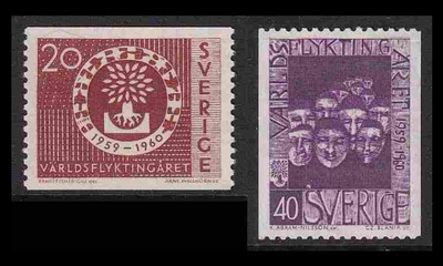 Ruotsi 457-8 ** Pakolaisvuosi (1960)
