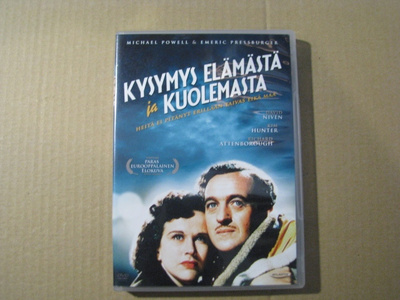 KYSYMYS ELÄMÄSTÄ JA KUOLEMASTA ( David Niven )