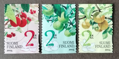 SUOMI 2014 Puutarhan hedelmiä