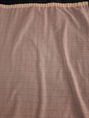 Luonnonvaaleat pitkät verhot 140x195cm