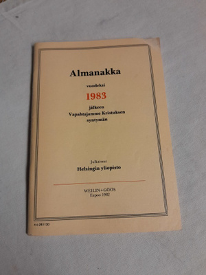 huuda syntymävuotesi almanakka 1983