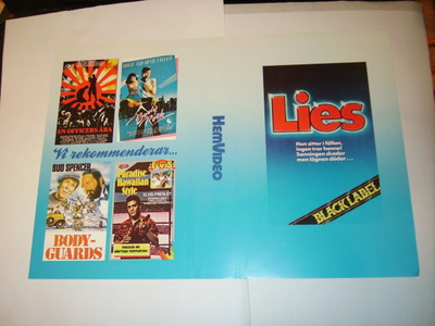 Vhs mainoskansipaperi HemVideo (Sis.postikulut)