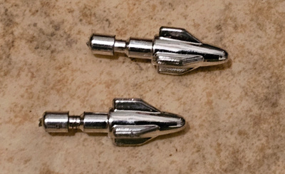 Transformers G1 RATCHET / IRONHIDE 1984 - Missiles x2