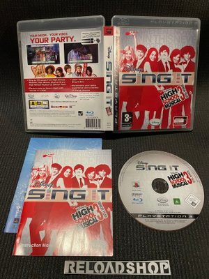 Disney Sing It High School Musical 3 PS3 - CiB