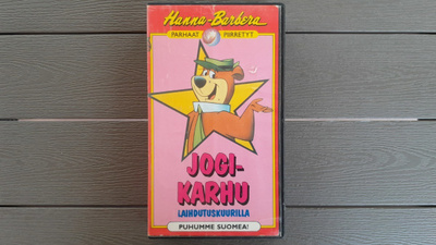 VHS: Jogi-Karhu Laihdutuskuurilla (Hanna-Barbera)