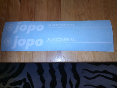 Jopo tarrat valkoinen Mobil versio