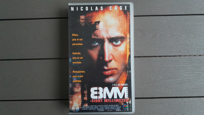 VHS: 8mm - Eight Millimeter, Leikkaamaton (Nicolas Cage 1998