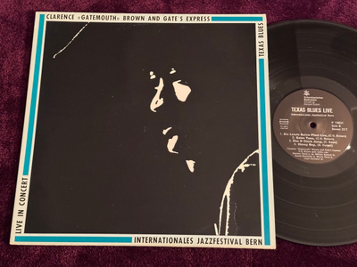 Clarence "Gatemouth" Brown – Live In Concert (LP)