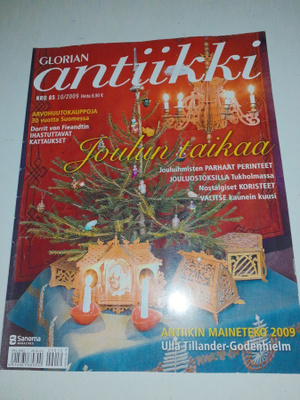Glorian antiikki nro 85  10/2009