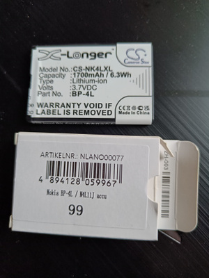 X-Longer akku uusi