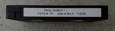 [VHS] PIKKU ROBOT 1
