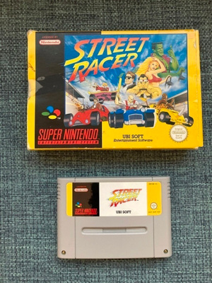 SNES: Street Racer (B, multitap-tuki)