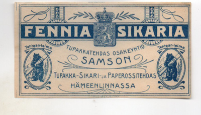Fennia Sikaria (Tupakkatehdas Samson)