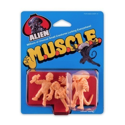 ALIEN M.U.S.C.L.E. WAVE 1 (23491)	(55 849)	3 figure, n.4cm