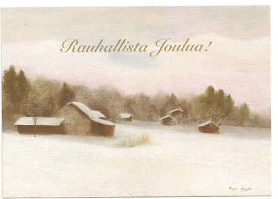 Raija Käpylä : Rauhallista Joulua
