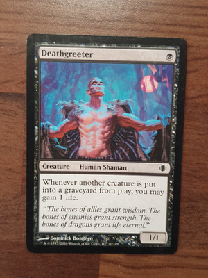 Magic the Gathering Deathgreeter