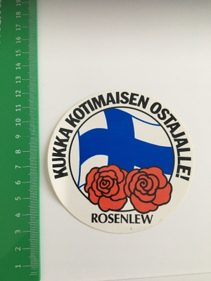 tarra 78 : Kukka kotimaisen ostajalle ROSENLEW